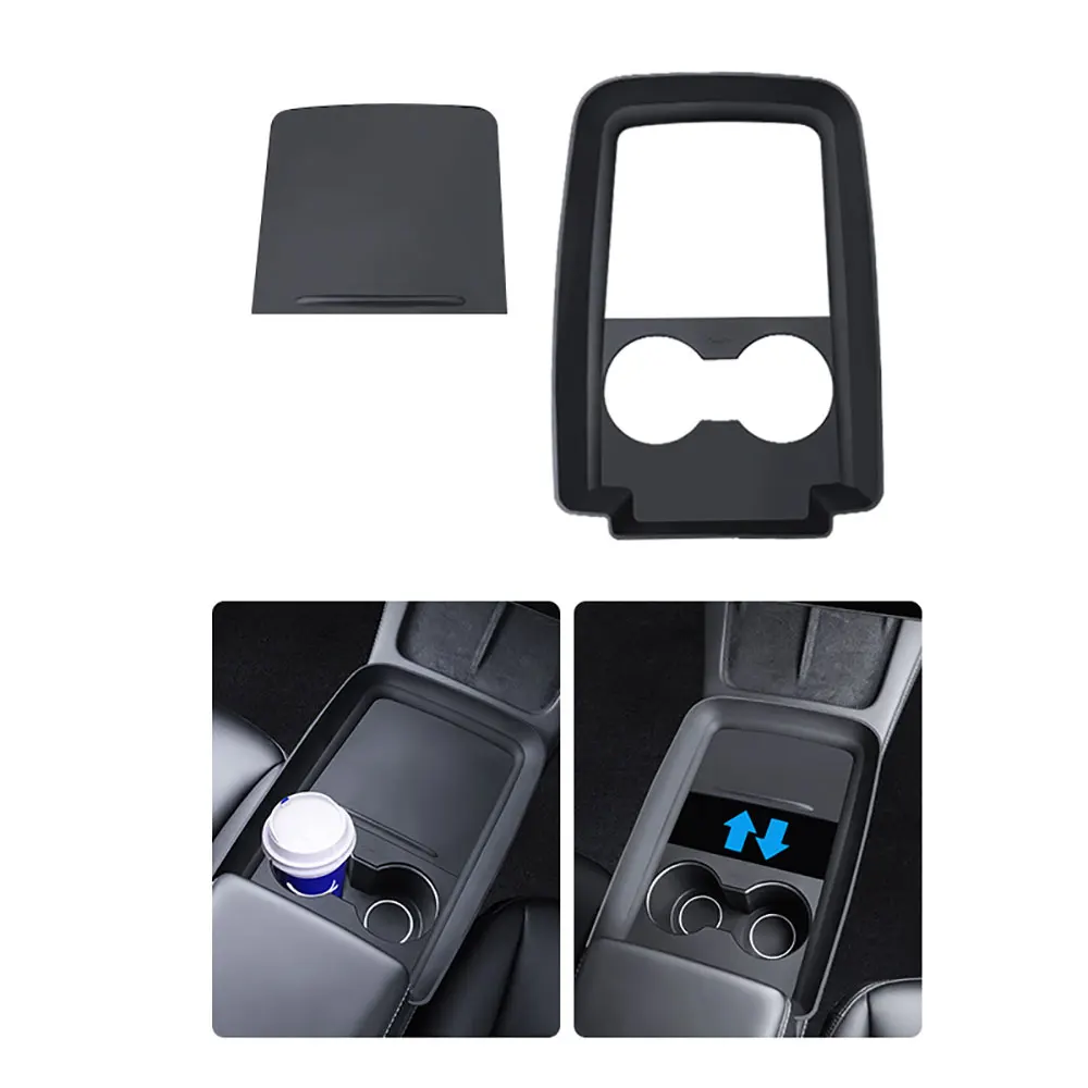 

for Tesla Model Y 2020-2024(Not for Model Y 2025 Highland) Center Console Silicone Protector