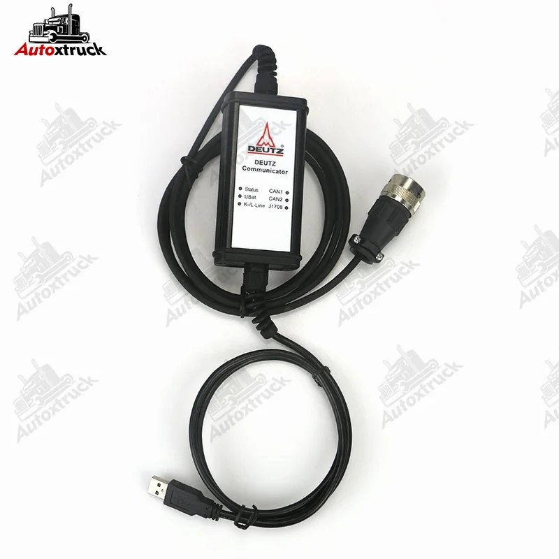 Diesel Diagnostic Tool For DEUTZ EMR4 6 KIT with CF53 Laptop DEUTZ DECOM SerDia2010 Communicator Diagnosis Scanner Tool