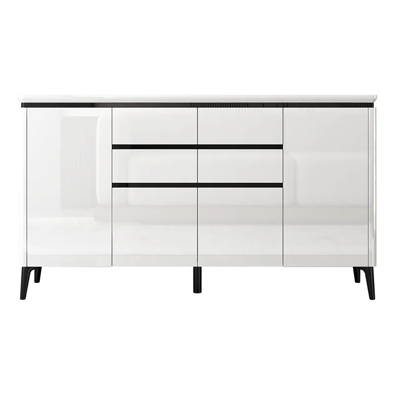 

Side cabinet Modern simple kitchen Multifunctional dining room Integrated storage tea cabinet against the wall