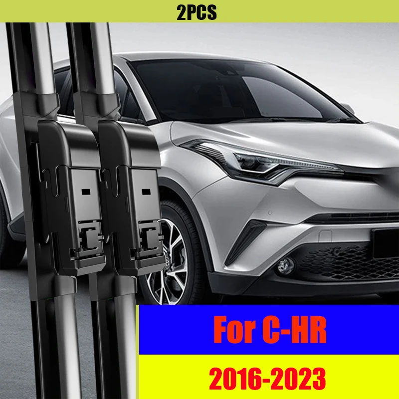 

Wiper LHD Front Wiper Blades For Toyota C-HR CHR 2016-2023 2017 2018Windshield Windscreen Window Brushes 26"+16"+14" Accessories