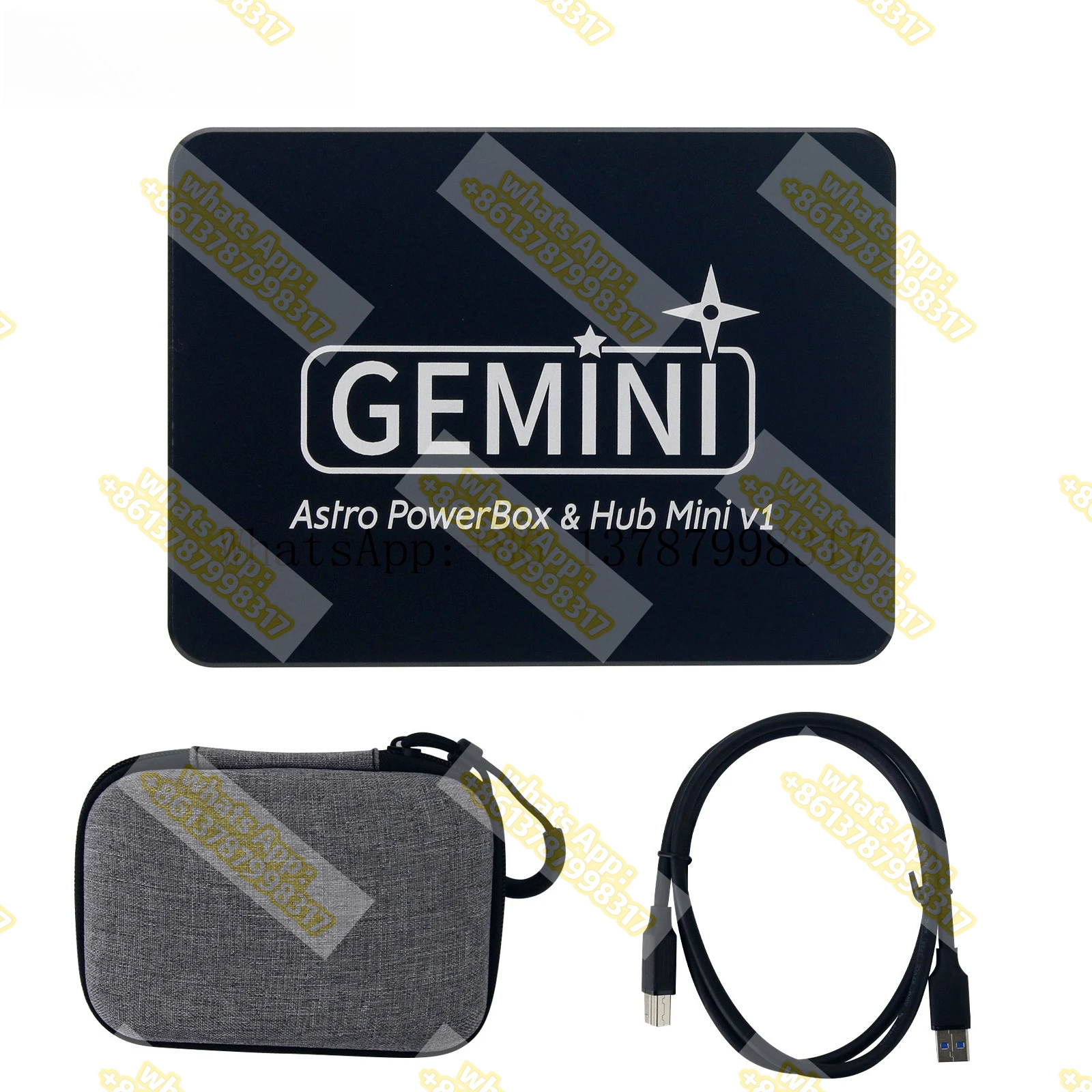Gemini New USB3.0 Mini Portable Power Supply Management Box Astronomical Power Hub Box DC12V