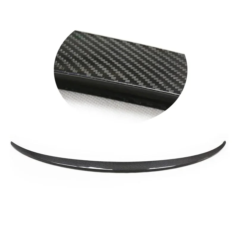 For Tesla Model 3 / Y Performance P Version Dry Carbon Fiber Tail Wing Compression Wing Spoiler Real Carbon Fiber