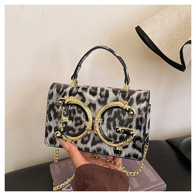 Petit sac carré pour femmes, mode hiver, chaîne polyvalente, concepteur unique célèbre, crée un sac élégant et exquis pour femmes