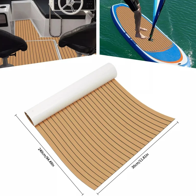 Hongyun Blueprint  Non-Slip EVA Boat Yacht Flooring 240cmx30cmx6mm(94.5''x11.'' x0.24'')