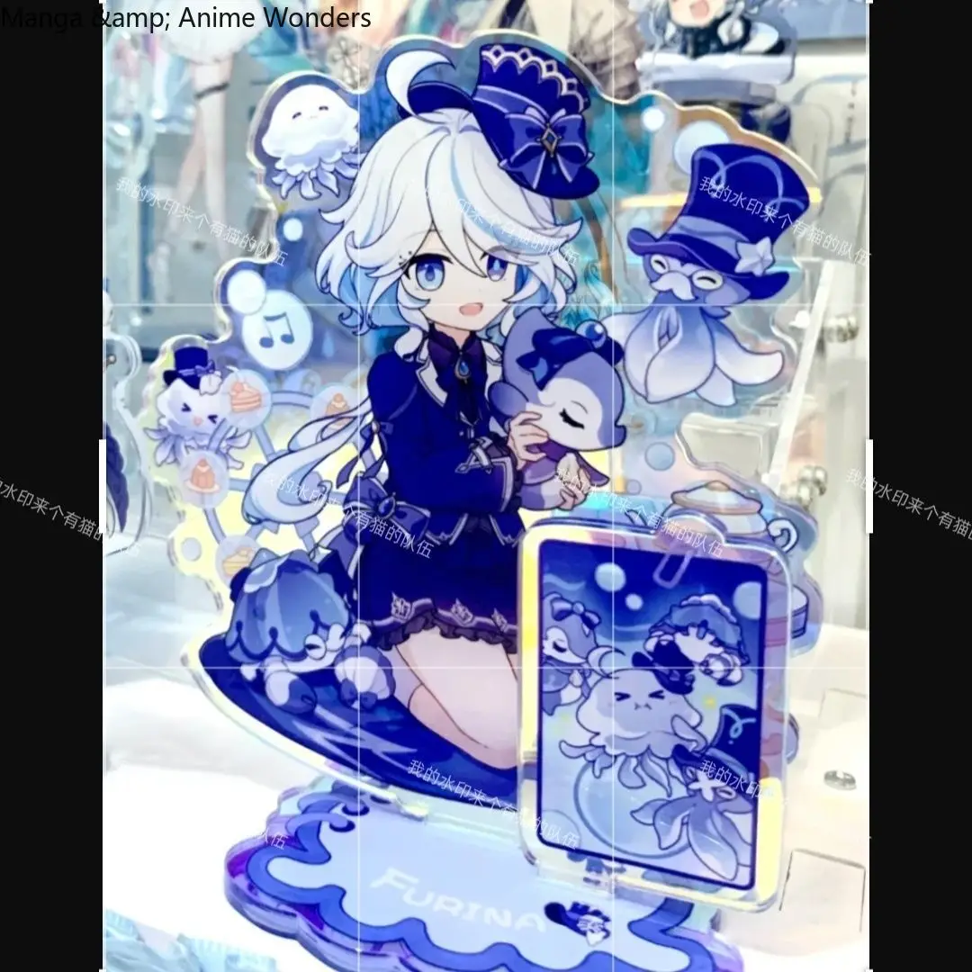 

Игра Genshin Impact Funina, милая акриловая подставка, модель, декор для стола, стоячий знак, аниме, фигурки для косплея, подарочная коллекция