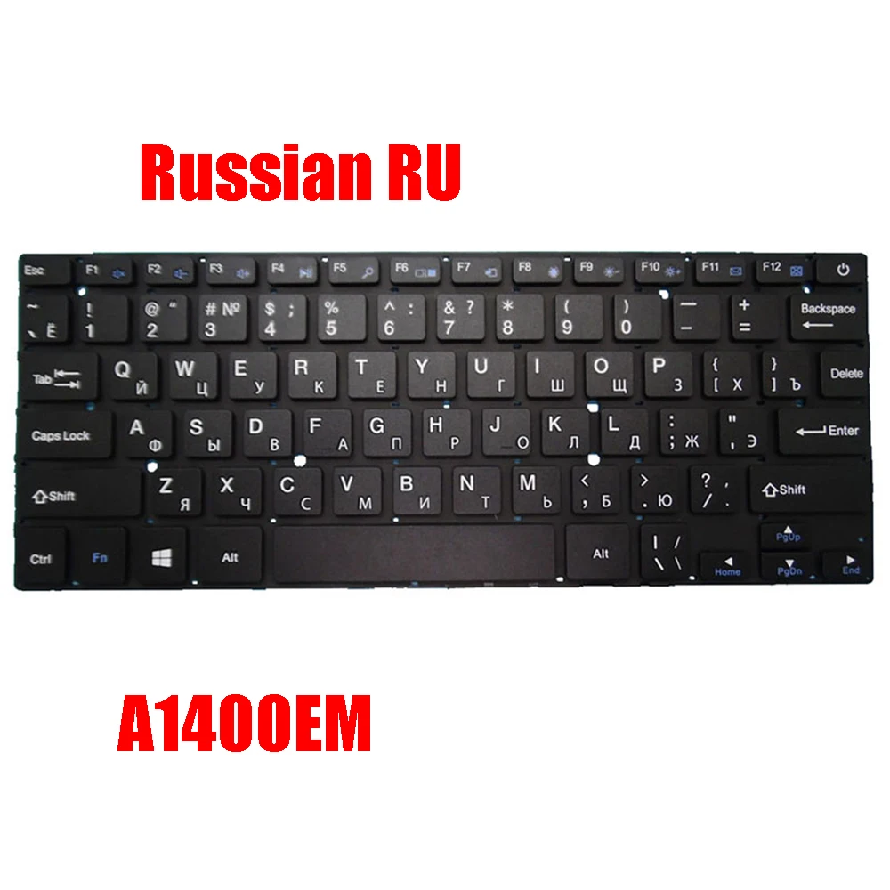 Laptop Keyboard For Haier A1410ED A1400EM A1410EM A1420EM A1430EM Without Frame Black Russian RU