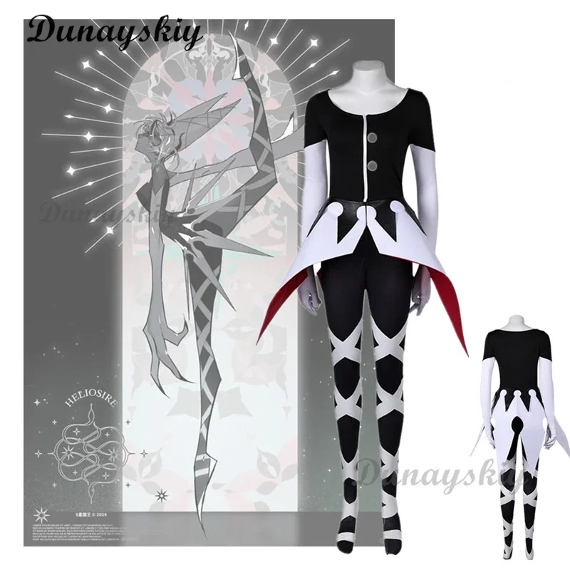 

Anime Hazbin Cosplay Hotel Carmilla Carmine Costume Suit Uniform Dress Outfit Carnival Party Halloween Costume For Women