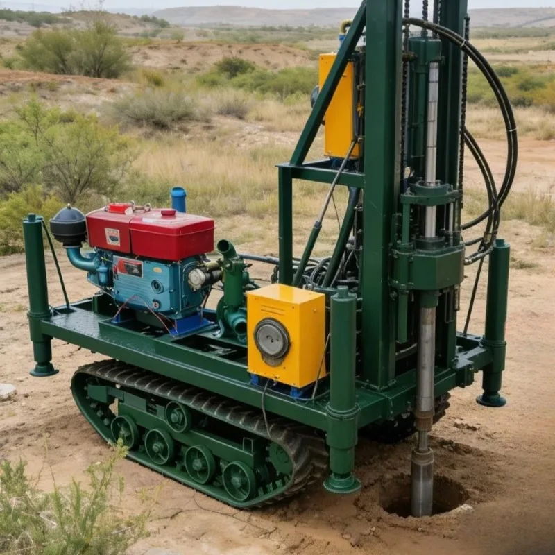 

Customized Small Borehole Drilling Machine Portable Lightweight For Home Water Well Digging Tool