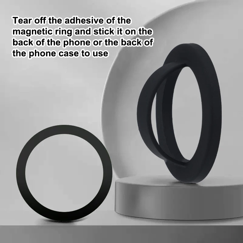 

Съемный магнитный держатель для телефона, водонепроницаемое кольцо для телефона из жидкого силикона