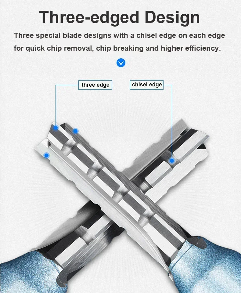 3 Flutes Tideway 1/2 Shank Cutting Straight Router Bit TCT Cutters Woodworking CNC Trimming Slot Bits Milling Cutter for Wood