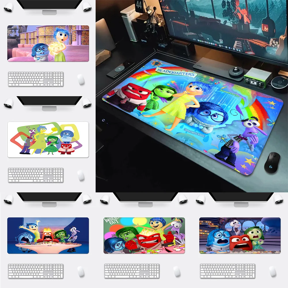 

Inside Out 2 Mousepad HD Printing Computer Gamers Locking Edge Non-slip Mouse Pad XXL90x40cm Keyboard PC Desk Pad