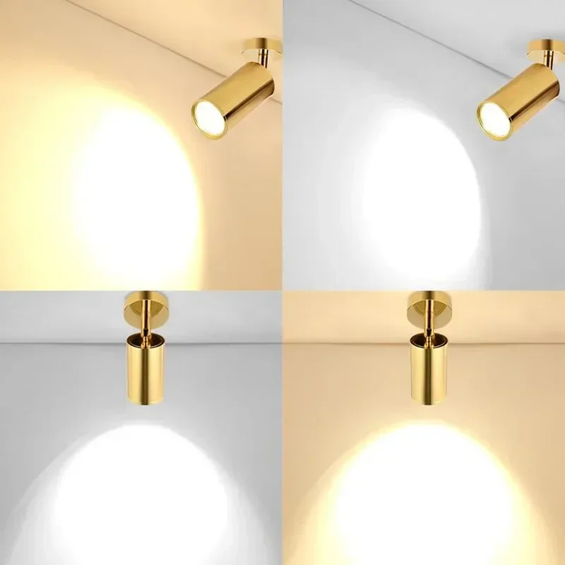 Dimmable LED GU10 Lighitng for Daily Store Passage Background Wall Spotlight 12W Trail Lamp Surface Mounted Ceiling  AC110-220V - view 2