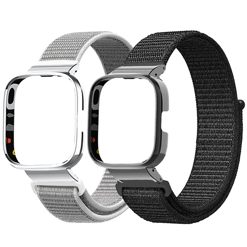 

Для Redmi Watch 3 Active Strap Case Защитный чехол для redmi watch 3 active Нейлоновые браслеты-петли для redmiwatch 3 active Wrist Band