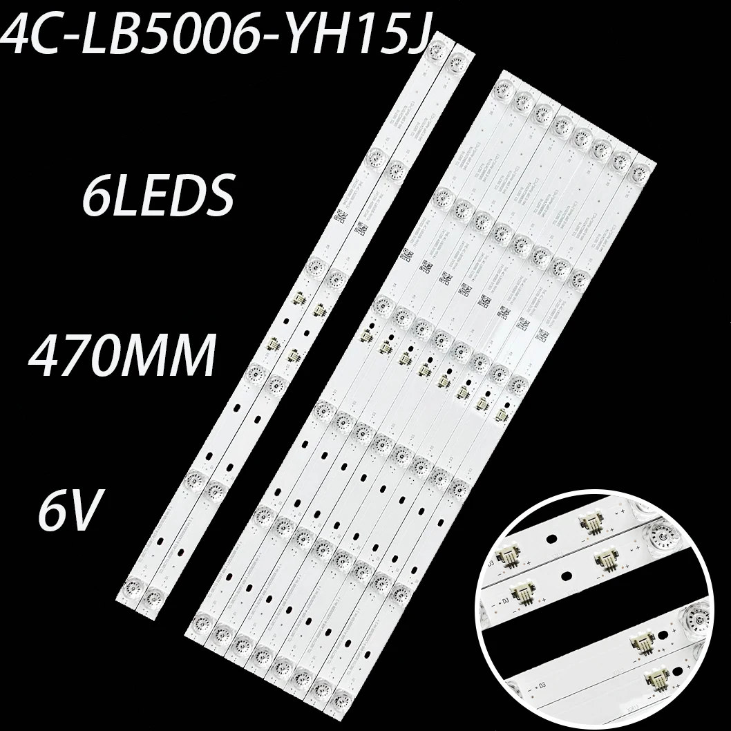 LED Backlight strip for TCL-50C715-3030FC-6X8-A-LX20200309 Ver.3 50C715 50C716 50D6B6CZ47017B 4C-LB5006-YH16J 4C-LB5006-YH15J