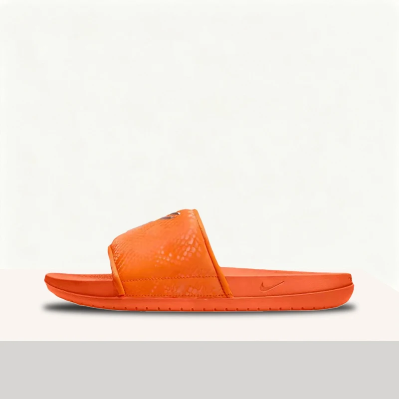 

Сандалии Nike Kobe Offcourt Slide: удобные, дышащие, мягкие шлепанцы для мужчин и женщин - оранжевый цвет IF2870-800