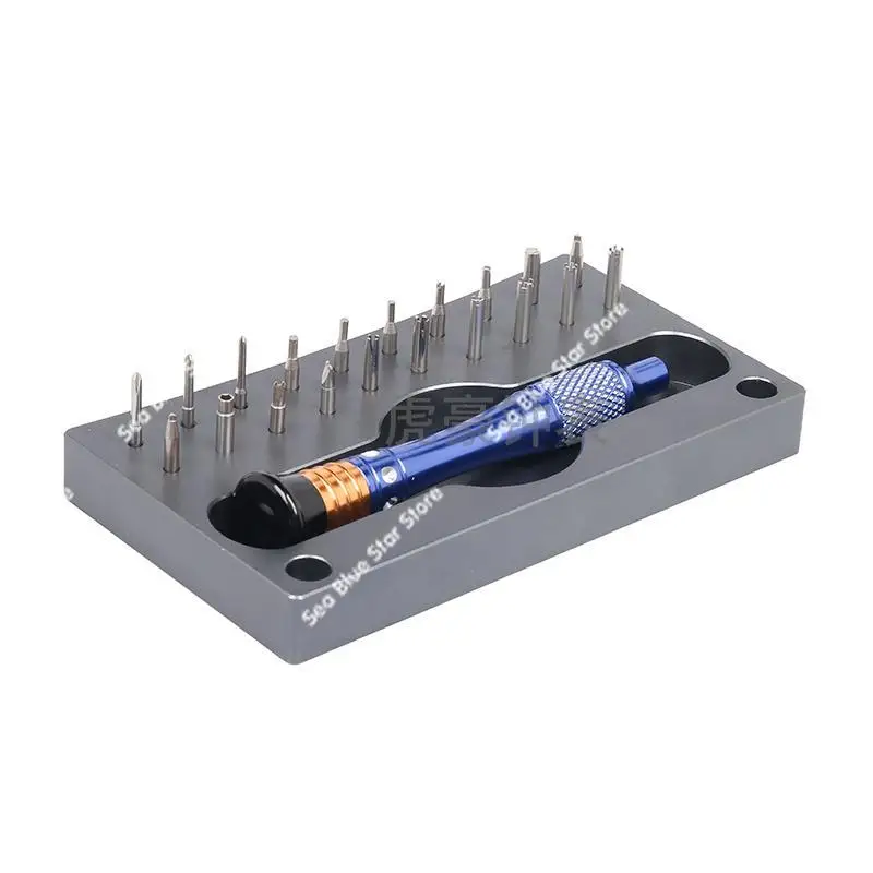 

Watch repair tools, special-shaped screwdriver combination 20 heads interchangeable multi-specification multi-function
