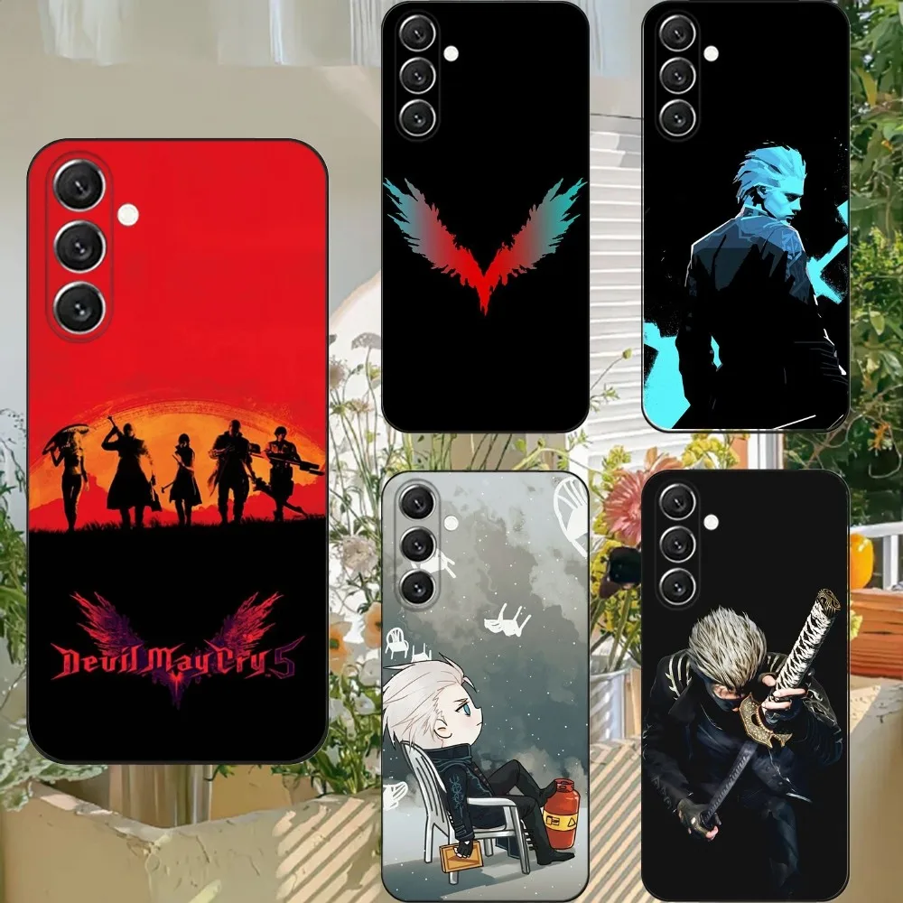 Devil May Cry Phone Case For Samsung S21,S22 Ultra,S20,S30 plus,S22 plus,S23,S30 ultra 5G Silicone Cover