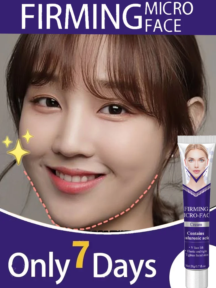 V-Shape Face Slimming Lifting Facial Cream Lift Up V Double Chin Cheek Slimming Firming Anti Wrinkle Beauty Skin Care