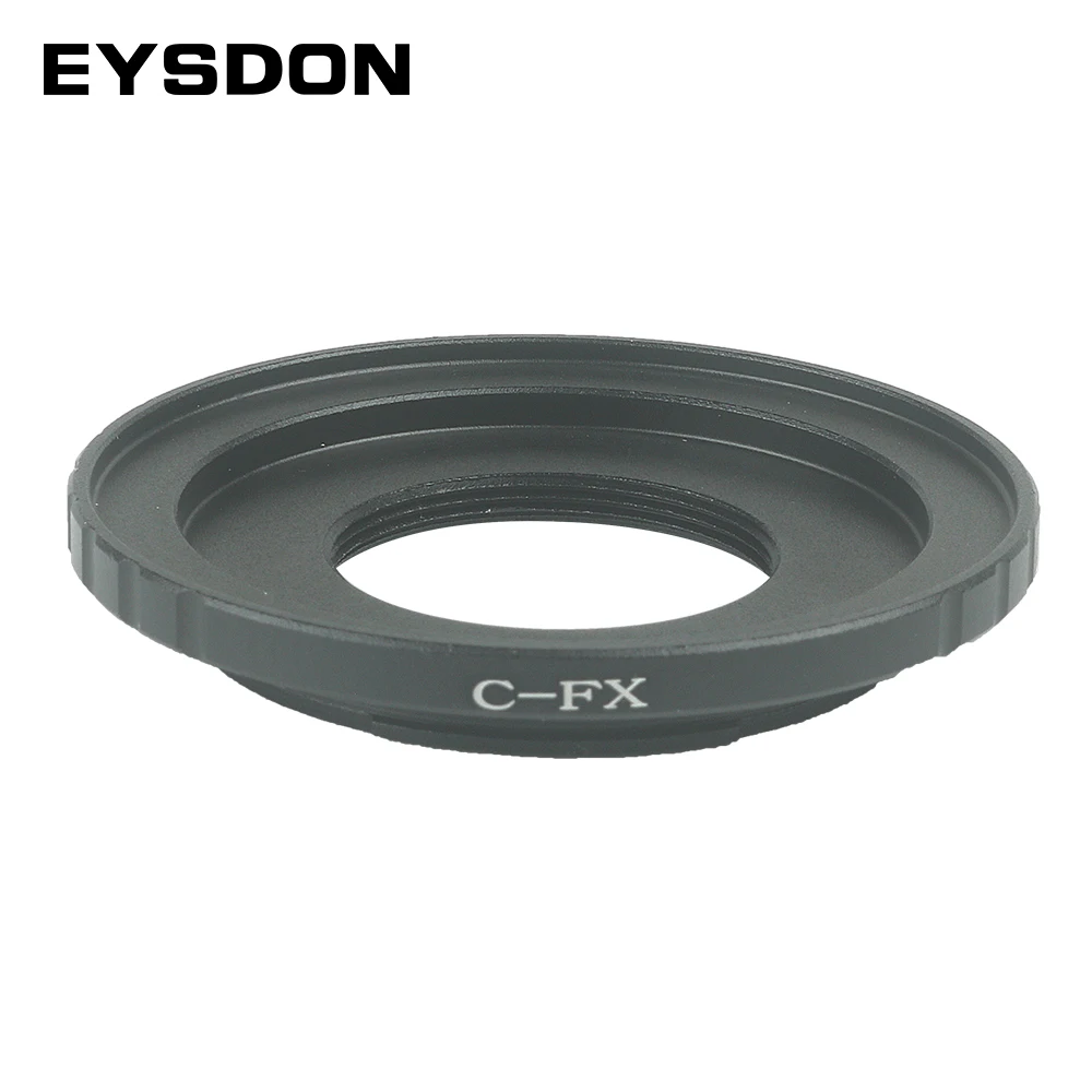 Adaptador de montagem de lente eysdon c para conversor fx compatível com c-montagem cctv/cine lentes em câmeras de montagem de fx fuji