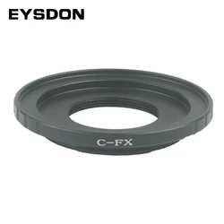 EYSDON Lens Mount Adapter C to FX Converter Compatible with C-Mount CCTV/Cine Lenses on Fuji FX Mount Cameras