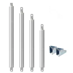 Linear Actuator Set Stainless Steel Push Rod Diameter 32mm Pen Type Electric Actuator Lifter Automatic Telescopic Pole