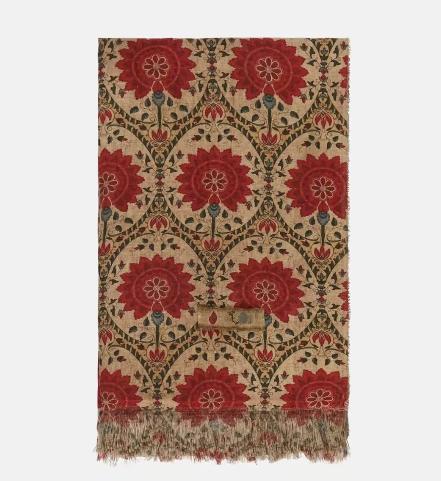 

Medium Weight Coffee Dyed Cotton Linen Printed Fabric Roll Popular for Tablecloth Dress Curtain Sofa Garment Shirt Woven Stretch