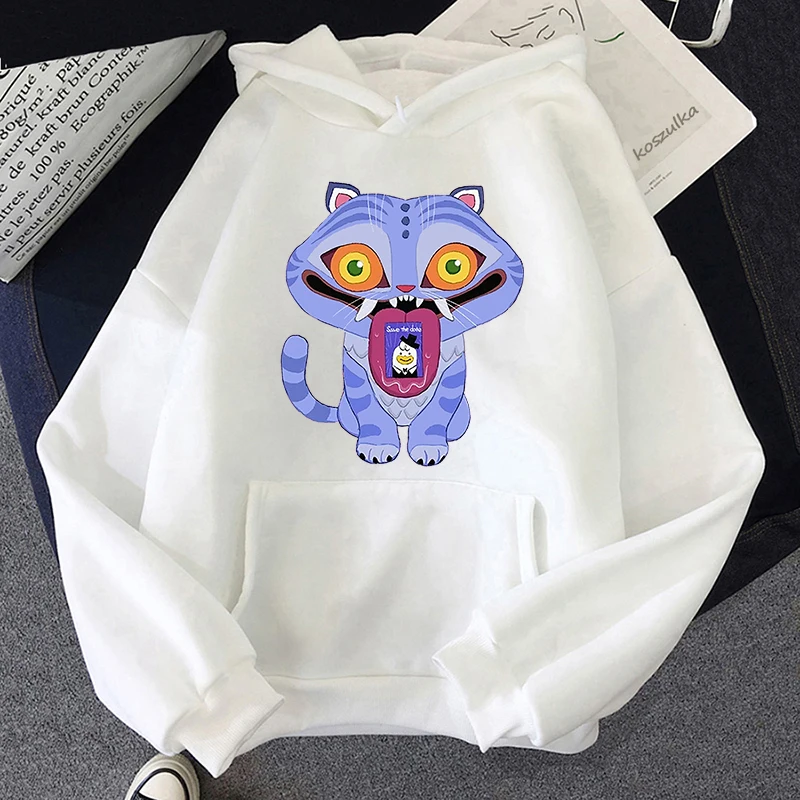 KPop Demon Hunters Derpy Hoodie Fashion Women Men Clothing Loose Fleece Movie Printing 2025 Pullovers Graphic Hoodies Female Top image 2