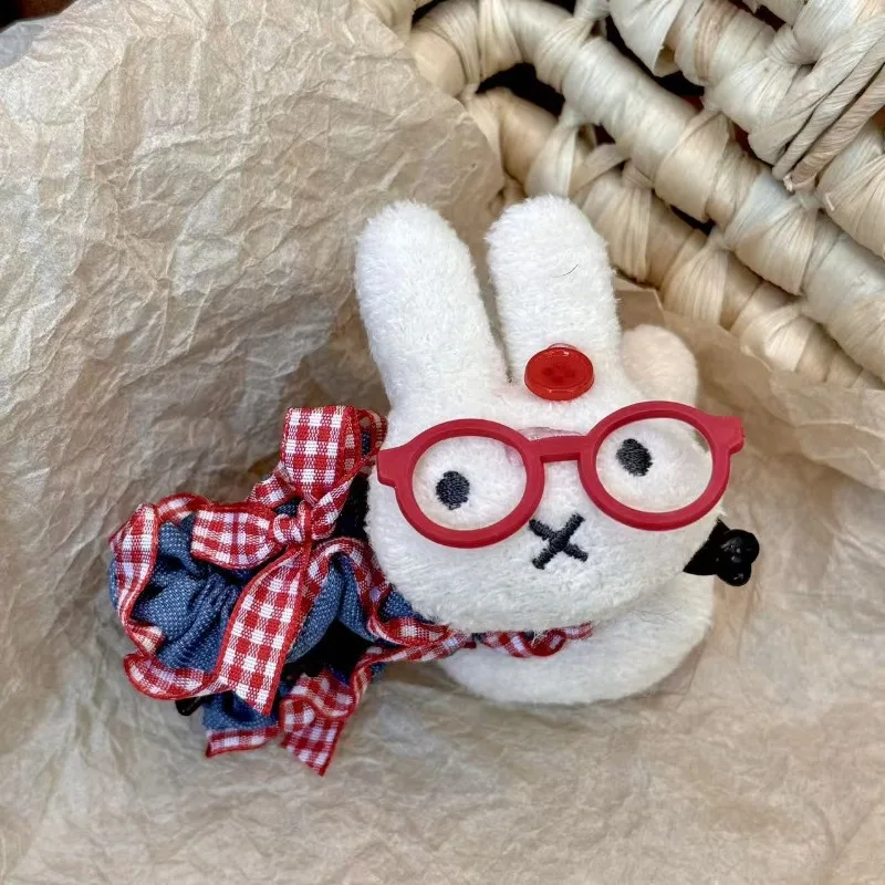 Kawaii Miffy Rabbit Cute and Cartoon Hairpin for Girls' Ponytail or Bun At The Back of The Head, Banana Clip Hair Accessory