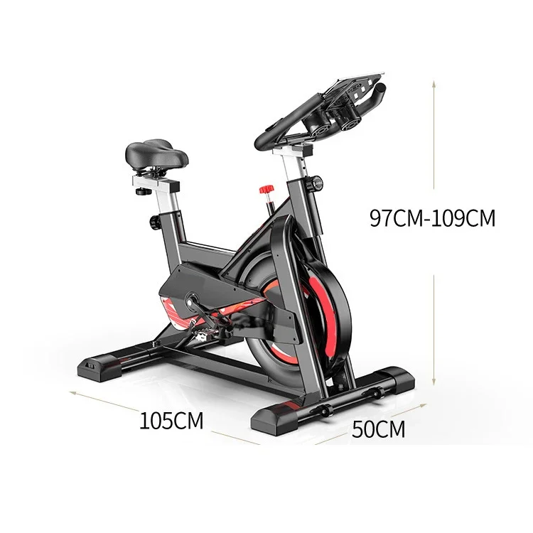 Home Use  Ergonomic Steel Fitness Adjustable ProfessionalModern Indoor Exercise Bike Cardio Spinning Bike