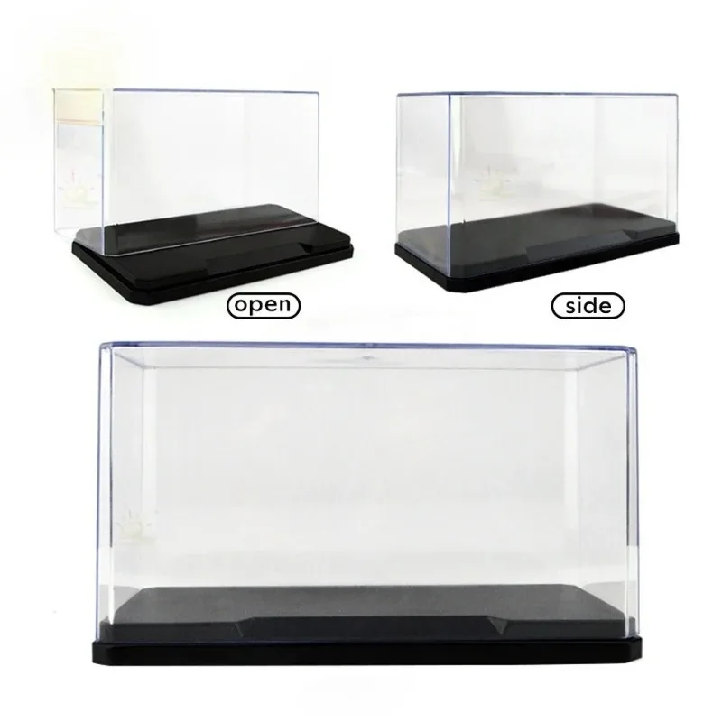 Building block doll exclusive display box transparent dust cover small particles large capacity storage display. - view 4