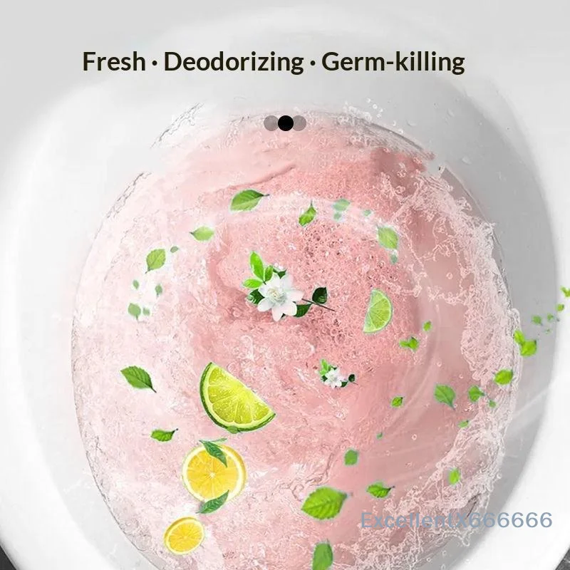 3/10Pcs Toilet Cleaning Effervescent Tablets Deodorant Remove Yellow Stain Deep Cleaner for Home Bathroom Use