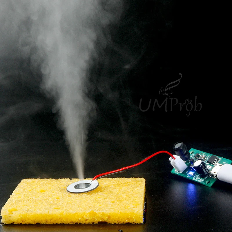 USB Mini Humidifier DIY Kits Mist Maker and Driver Circuit Board Fogger Atomization Film Atomizer Sheet Mini Oscillating