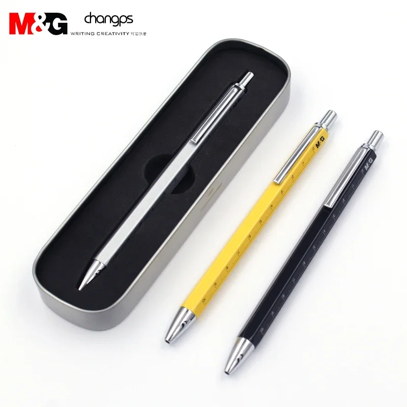 

M&G High Value All Metal Gel Pen 0.5mm Signing Pen Gift Box Gel Pen Black AGPY3603 1PCS