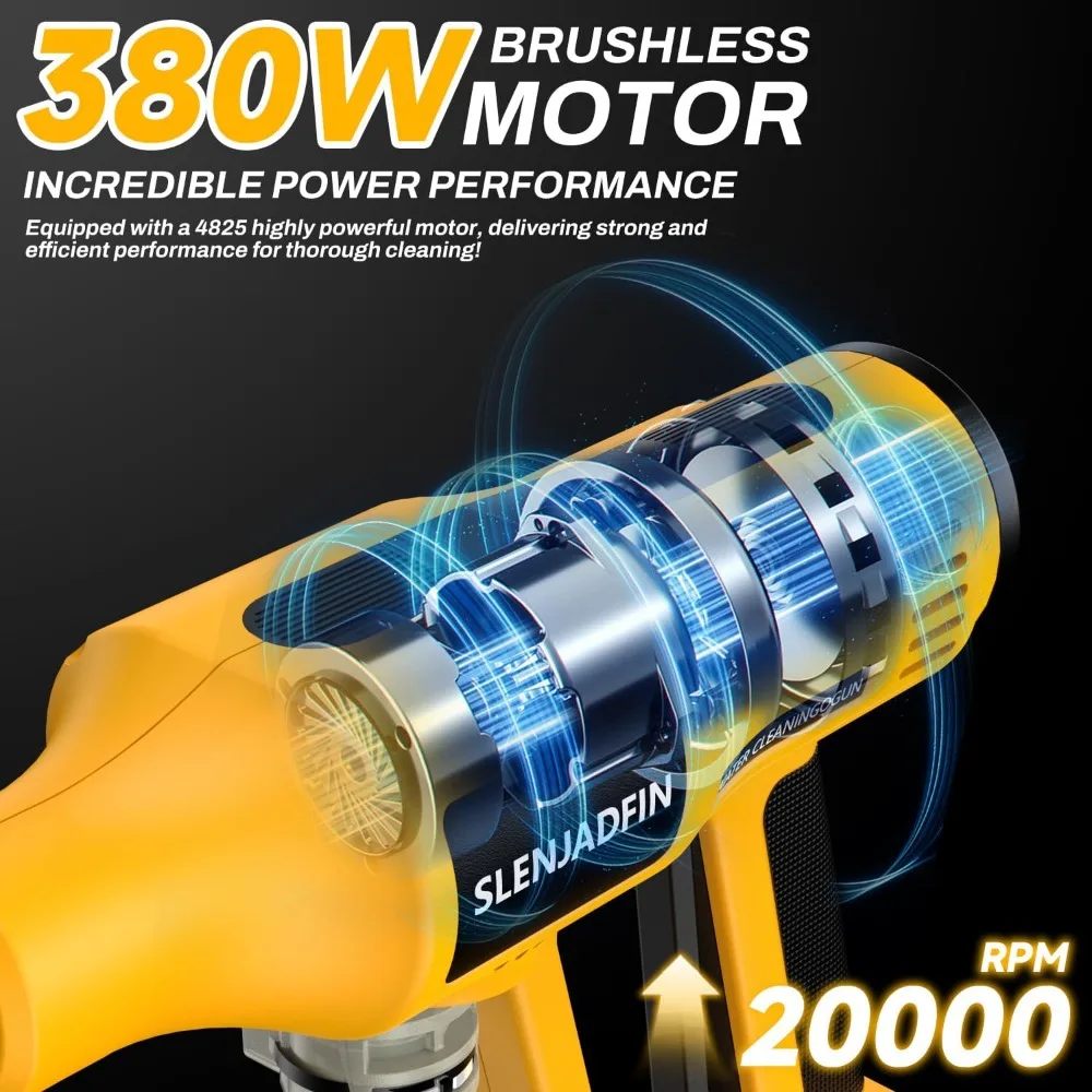 

Беспроводная мойка высокого давления для Dewalt, аккумулятор 20 В, 700 фунтов на квадратный дюйм, портативная ручная мойка с насадкой 6 в 1, пенная пушка