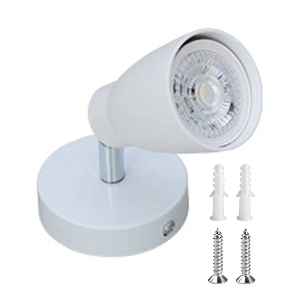 GU10 Ceiling Spot Light Fixture Living Room Bedroom Hallway Bulb Fitting GU10 Flush Mounted 1 Heads 2 3 Heads Angle Adjustable