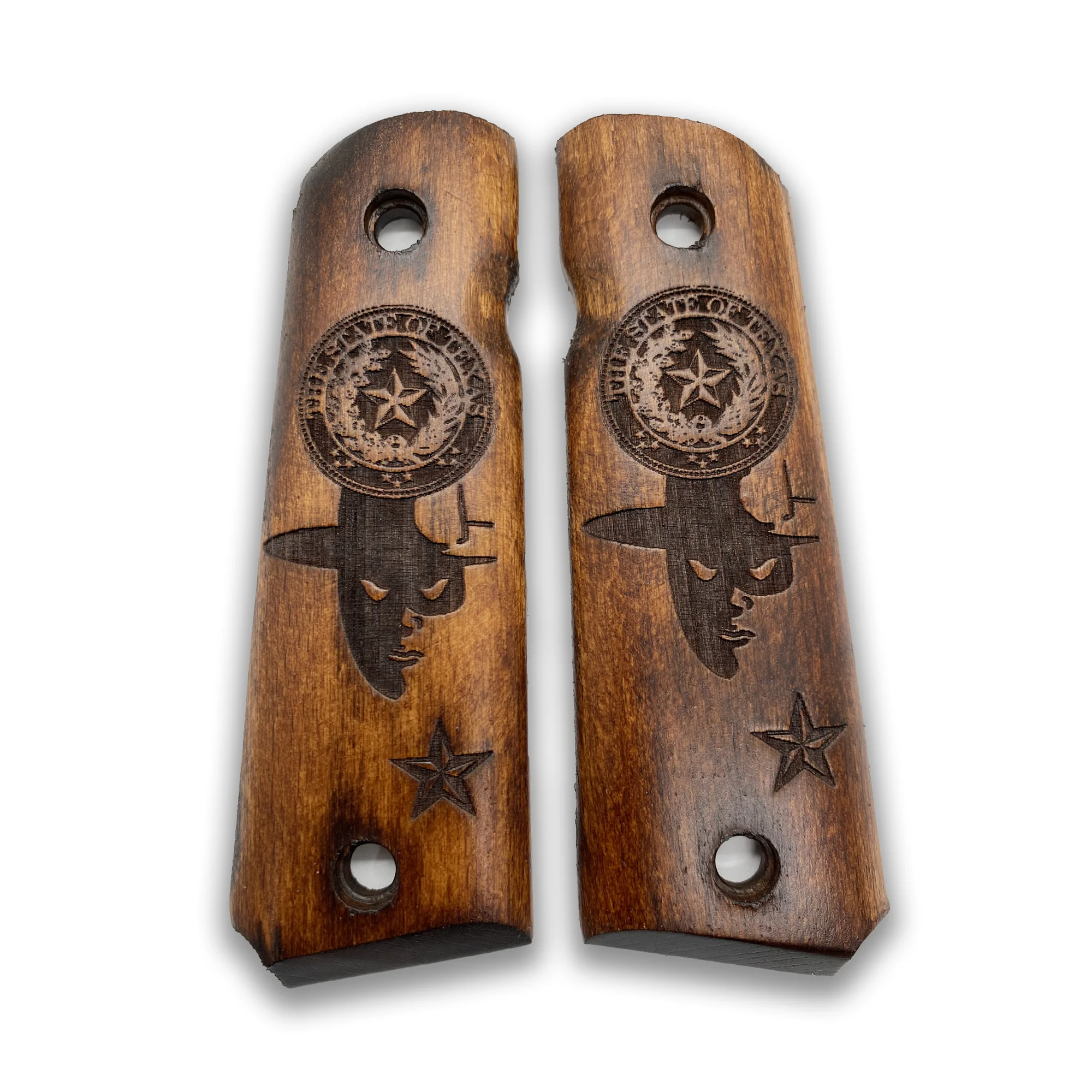 

Zib Grips Premium Wooden Series Pistol Grips for Colt 1911