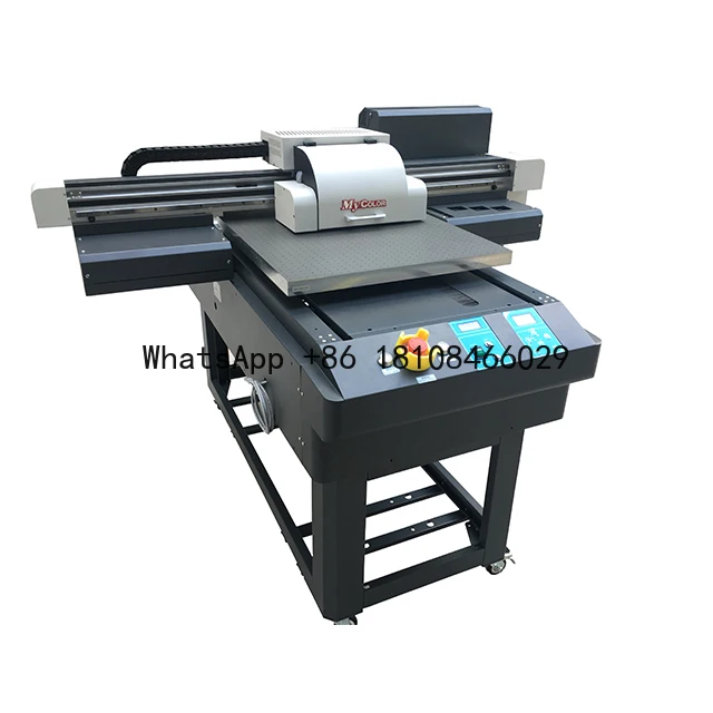 Mycolor UV6090 9060 Flatbed Uv Printer 6090 for Glass/ceramic/wood All /pvc New Product 2020 Provided Inkjet Printer 220v Uv Ink