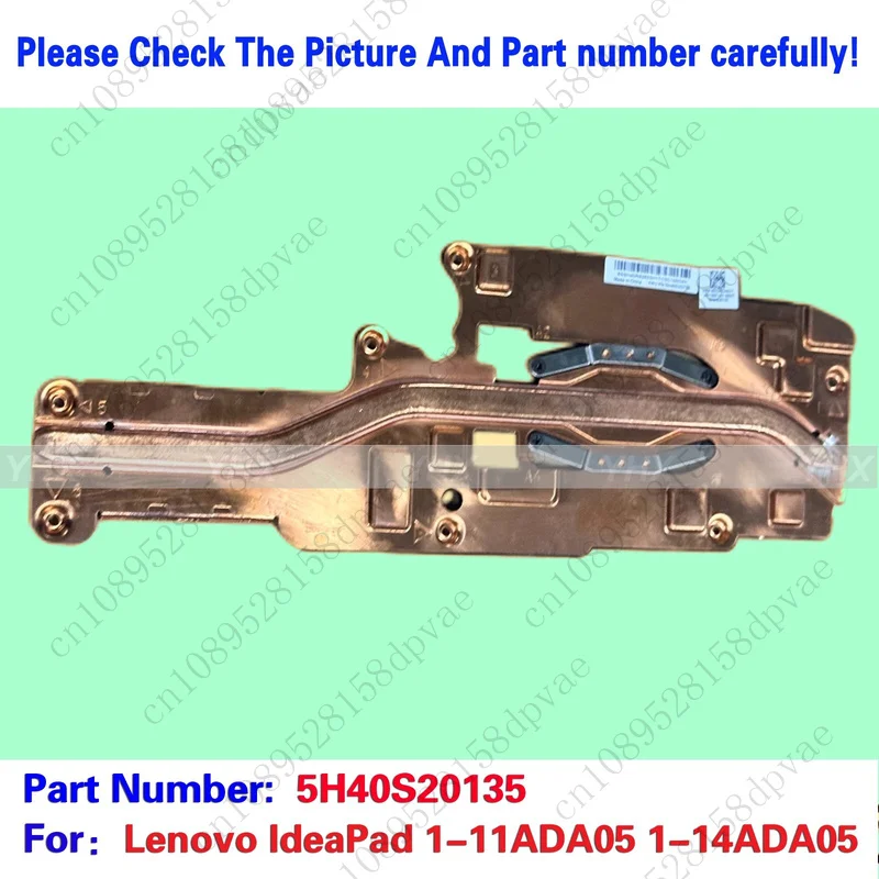 

GYX New For Lenovo IdeaPad 1-11ADA05 1-14ADA05 COOLING HEATSINK 5H40S20135