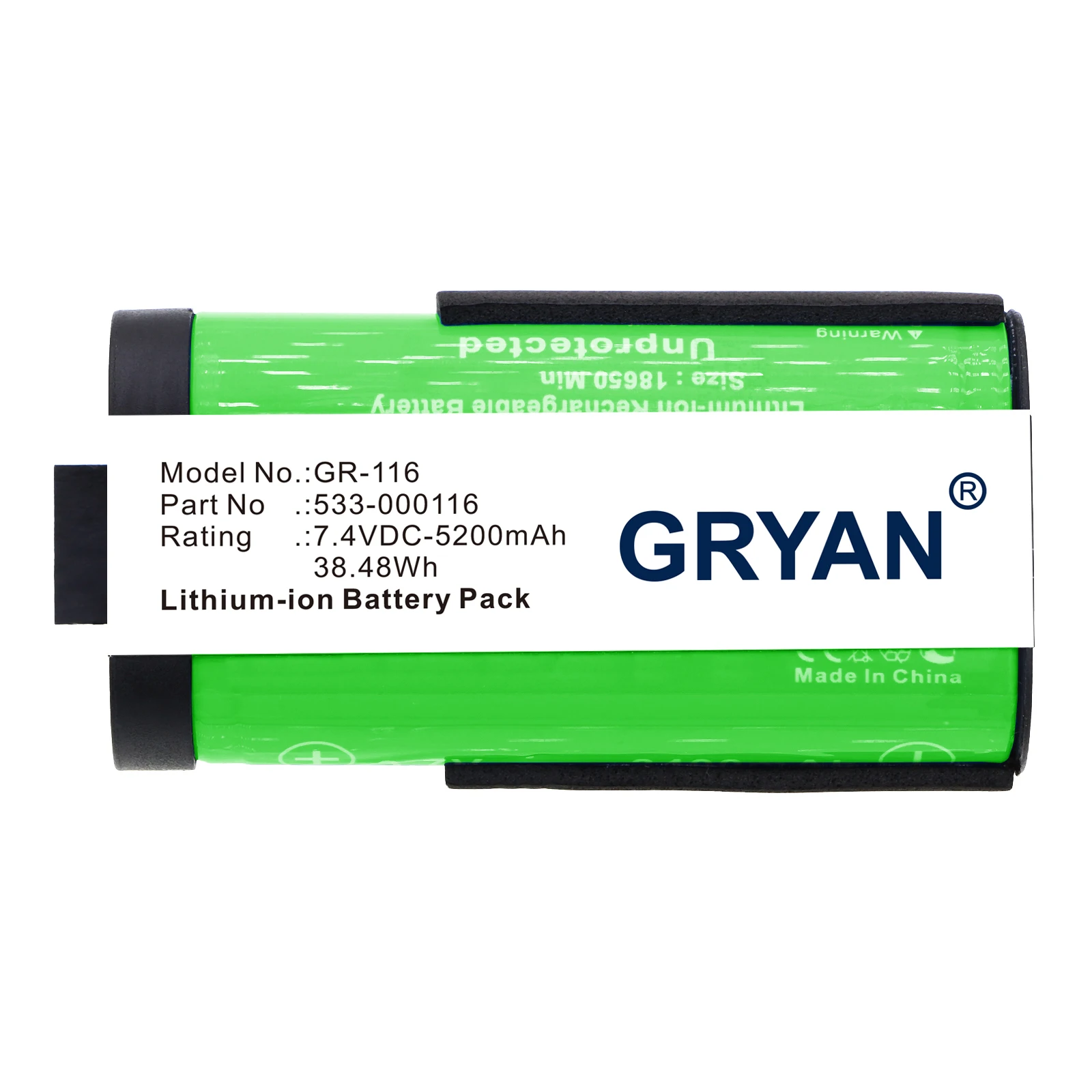 GRYAN 5200mAh Speaker Battery 533-000116, 533-000138 for Logitech S-00147, UE MegaBoom, UE MegaBoom 1