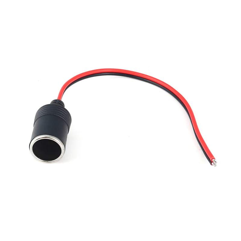 

12V 24V 10A Power Cigarette Lighter Connector Plug With Female Socket Car Charger Cable Extension