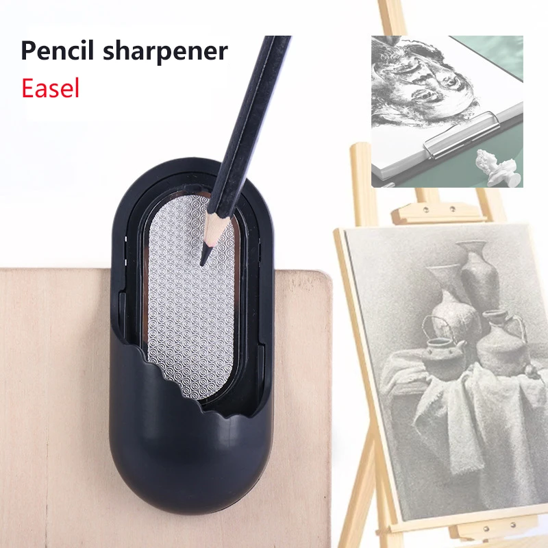 Multifunction Pencil Lead Grinder Pencil Sharpener Painting Clip Holder Fixed Drawing Board Painting Tools for Art Students