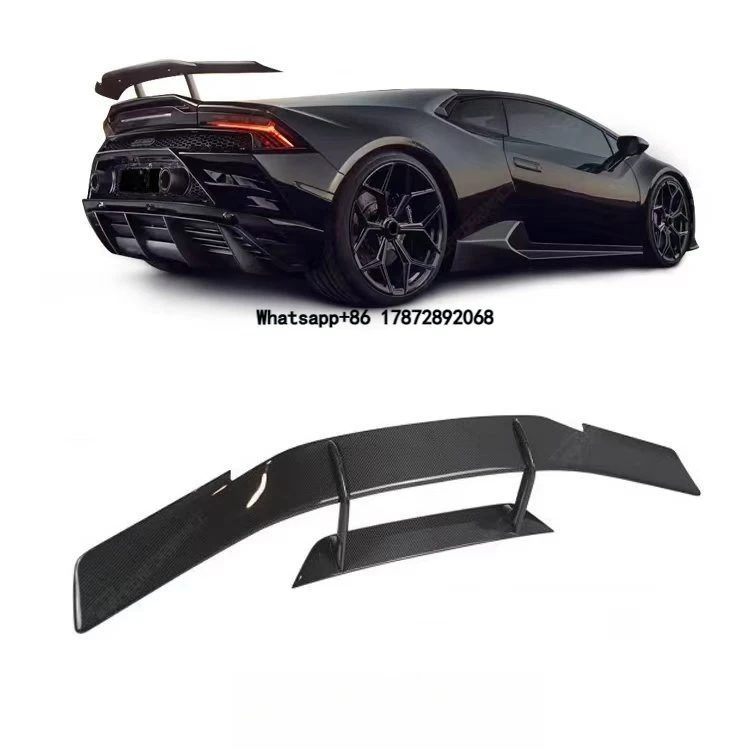 

High Quality Car Accessories Carbon Fiber Spoiler N Style for LP610 EVO Rear Wing Spoiler Auto Parts