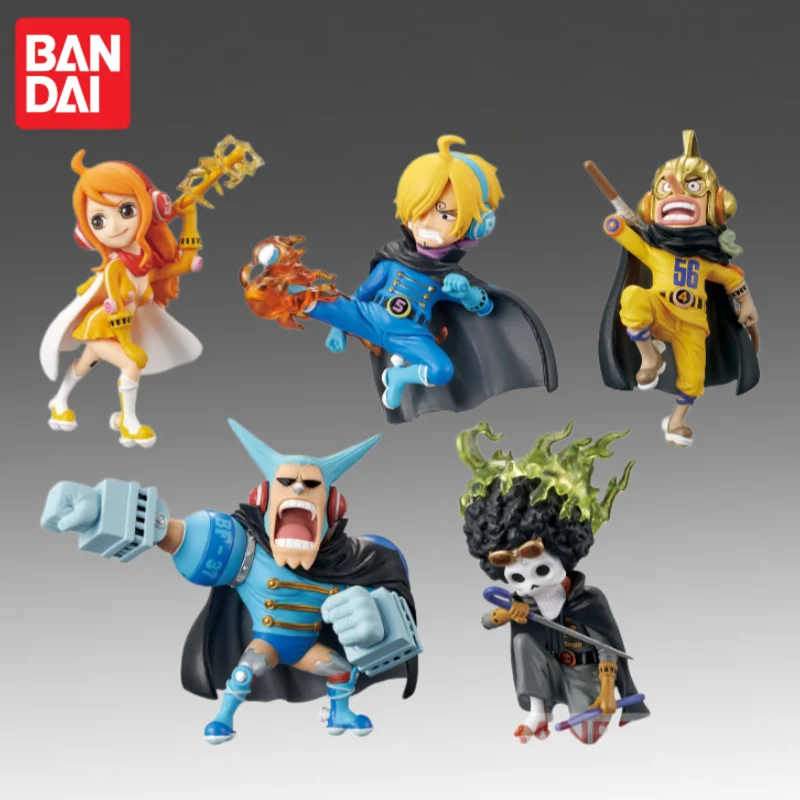 

In Stock Bandai Original Banpresto Wcf One Piece Sanji Nami Action Figure Model Doll Brand New Boxed Anime Characters Toys Model
