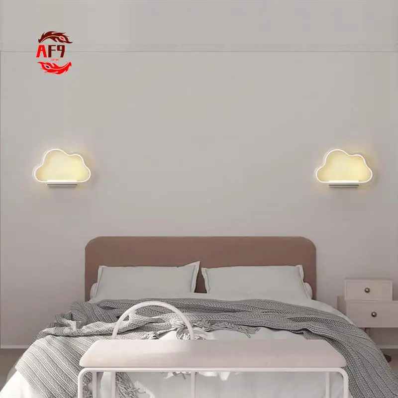 

AF90-Cloud Design Decor Wall Light 220V Embedded Sconce Cloud Shape Wall Light Light Indoor Bedroom Wall Lamp Living Room