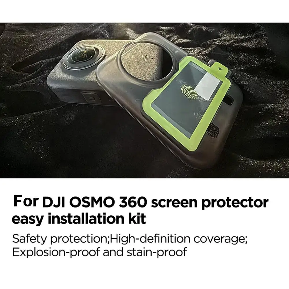

Для DJI Osmo 360, наклейка из закаленной пленки, аксессуары, защита крышки объектива, HD аксессуары, экран K8Z9
