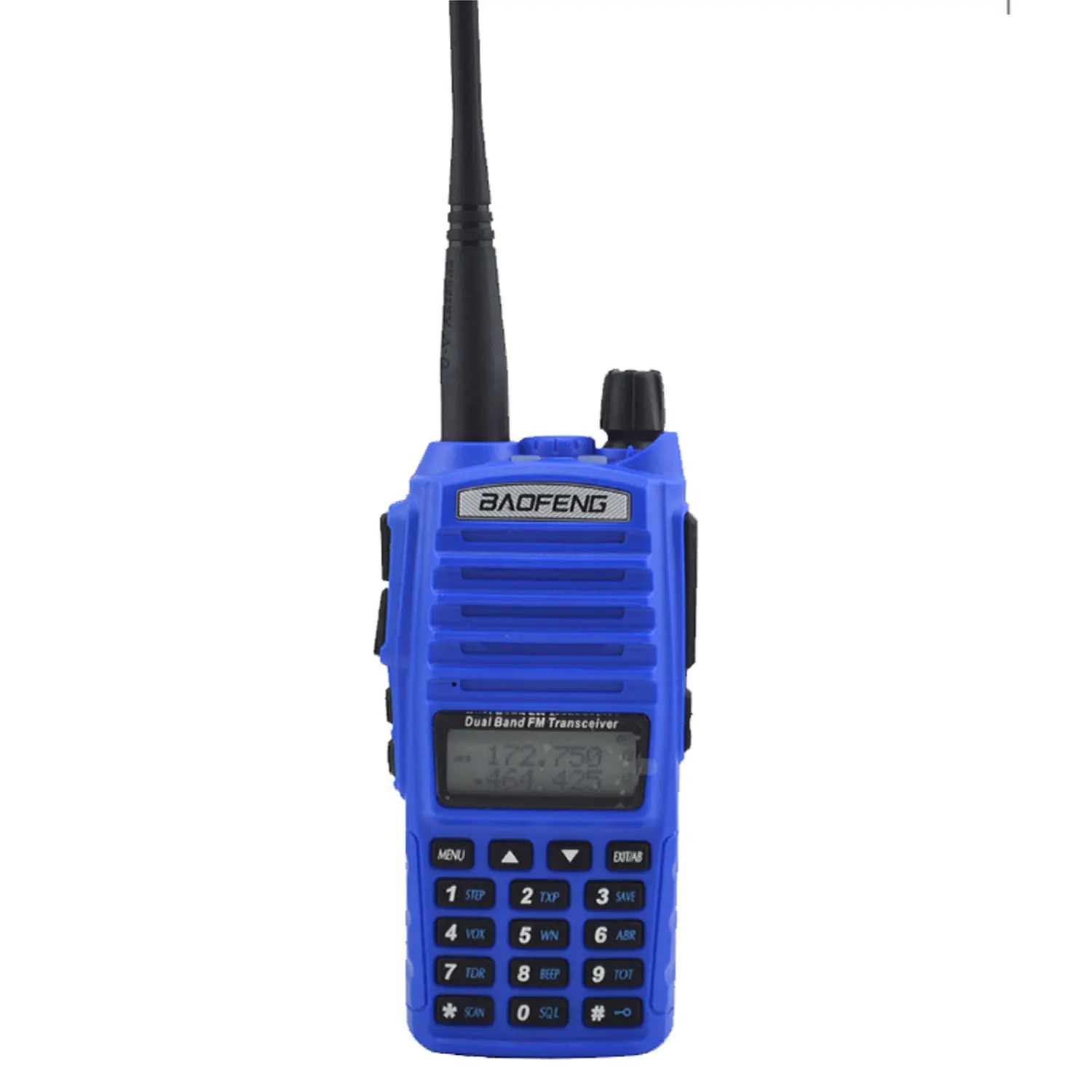 Baofeng Walkie Talkie Band ganda UV-82, VHF/UHF 136-174MHz & 400-520MHz 5W 128Ch UV82 saklar PTT ganda dengan headset