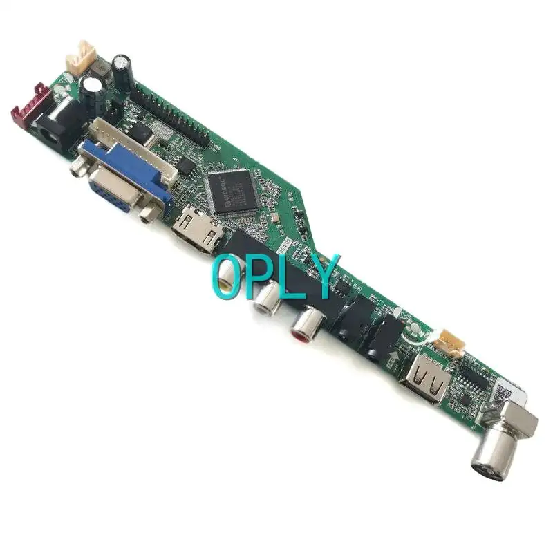 Imagem -04 - para Ht170e01 Ht170ex1 Monitor do Portátil Placa de Controlador de Tela 17 Kit Faça Você Mesmo 1280*1024 4ccfl Lvds 30 Pinos Vga Hdmi-av Compatível Usb