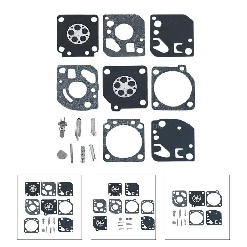 Carburetor Carb Gasket Membrane Repair Rebuild Diaphragm Kit Suitable For Zama RB-29 Ryobi 26cc 30cc Carb Blower Trimmer