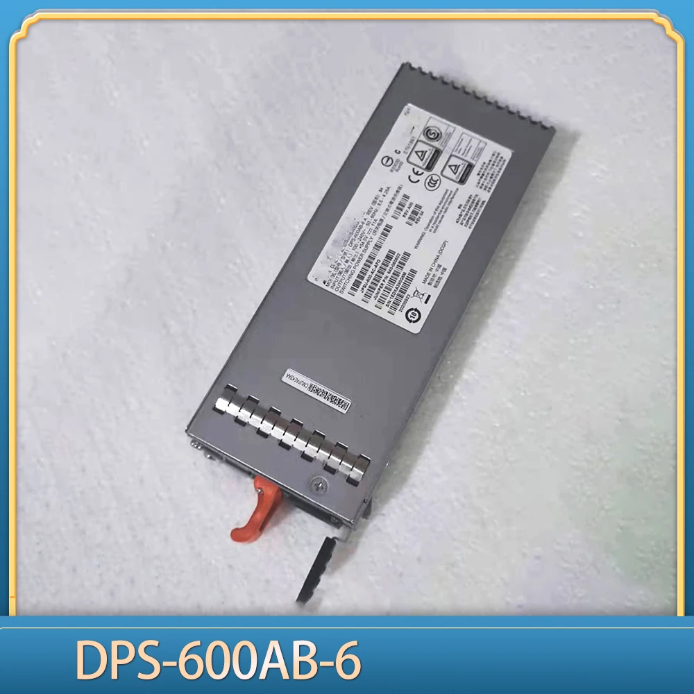 For Juniper JPSU-600-AC-AFO Power Supply is Used For EX3400-48P DPS-600AB-6