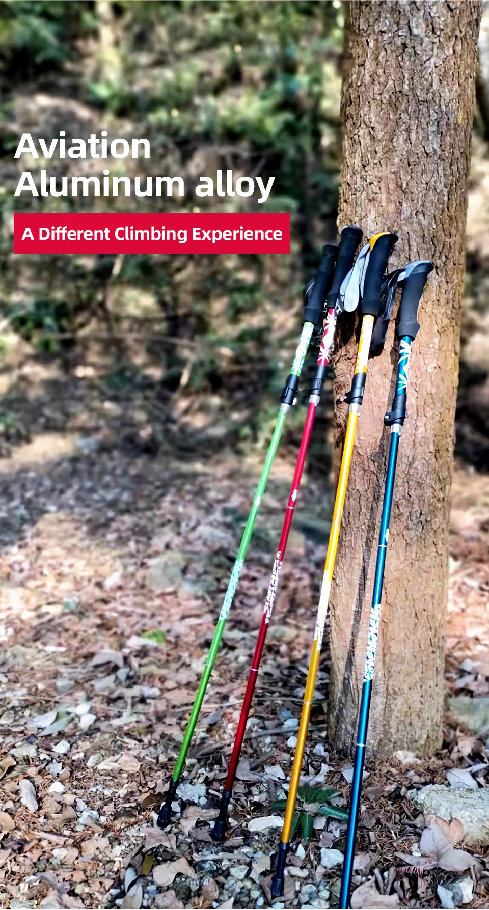 5-Section Folding Trekking Pole 11